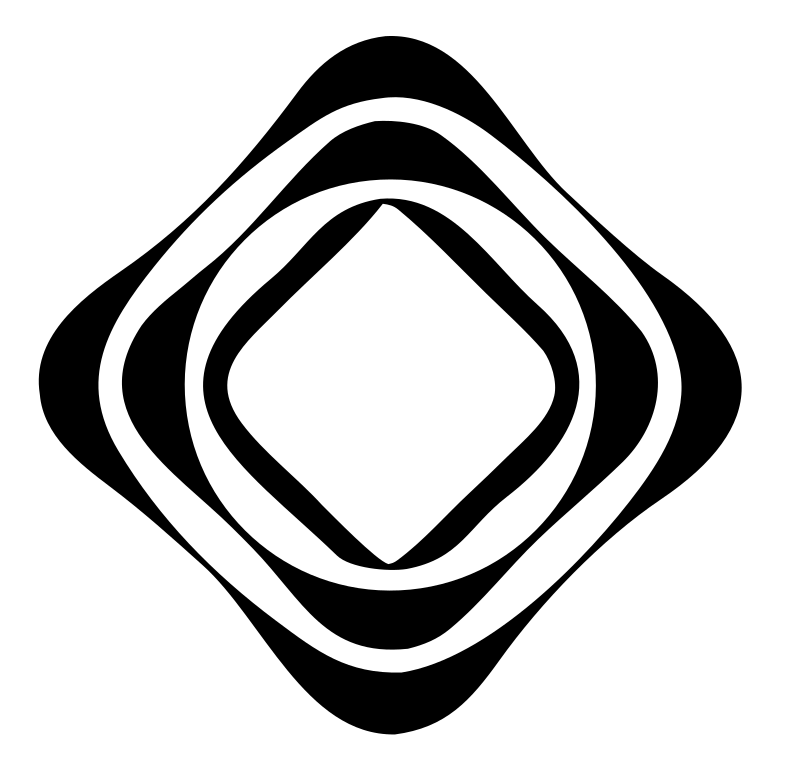 Nested Diamond Rings Badge