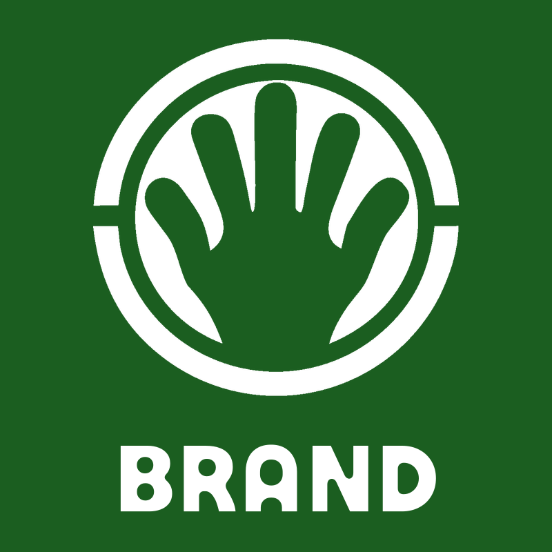 Open Hand Ringed Badge preview