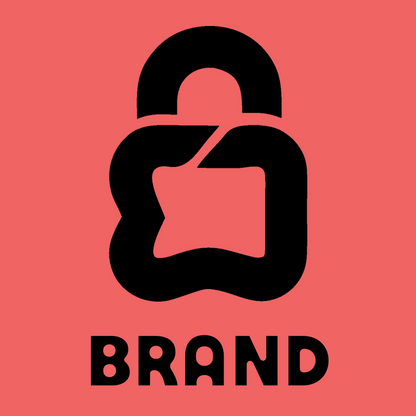 Open Padlock Star Logo preview