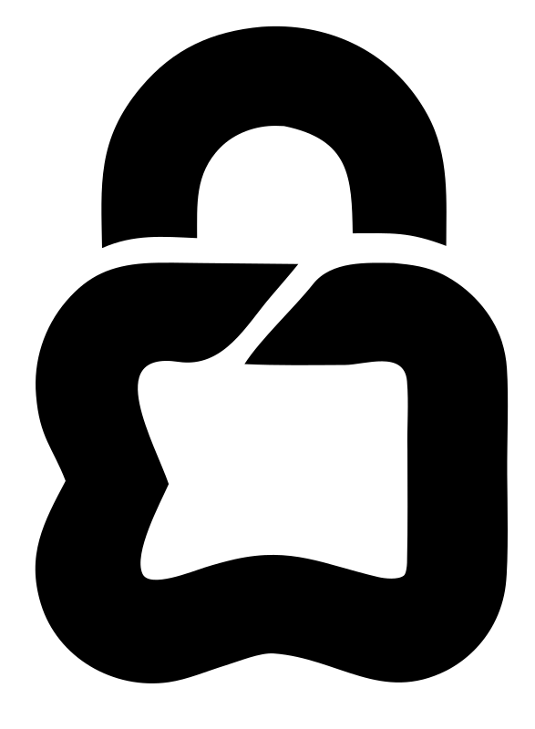 Open Padlock Star Logo