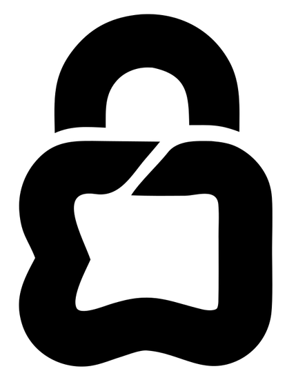 Open Padlock Star Logo