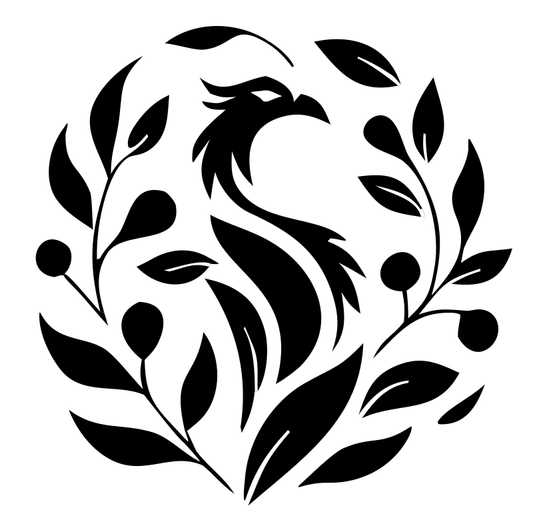 Phoenix Botanical Wreath Mark