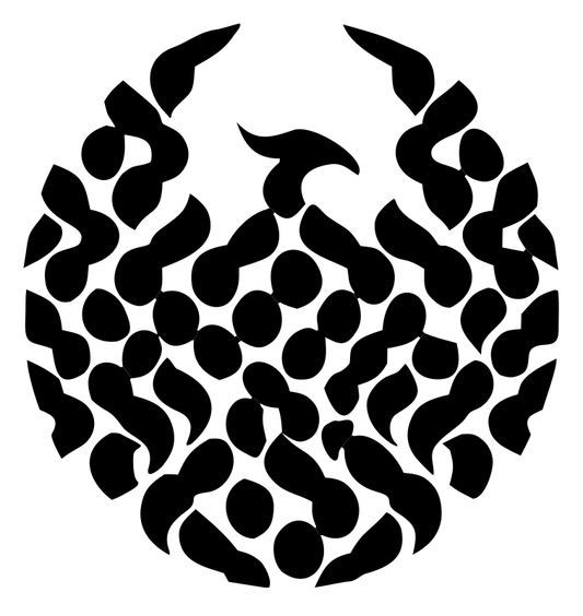 Phoenix Feather Mosaic Crest