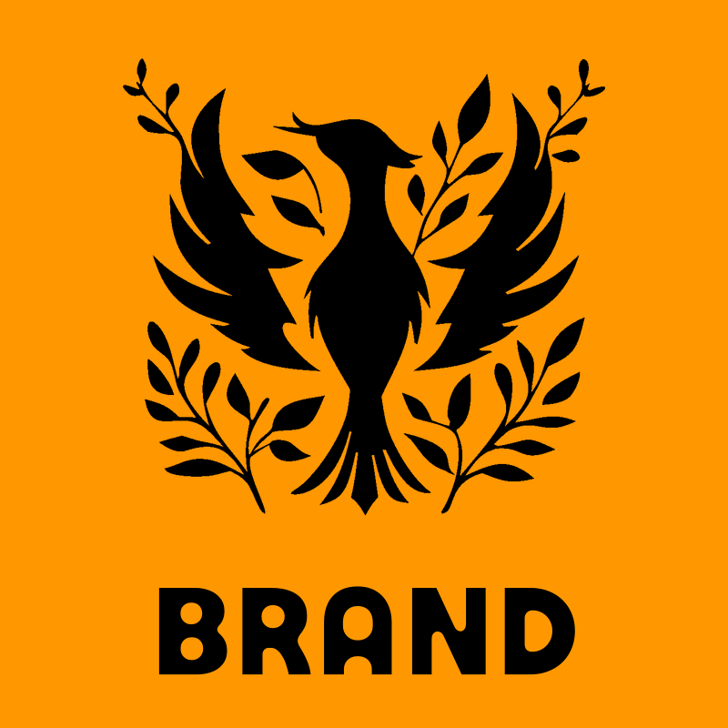 Phoenix Leafy Branch Badge preview