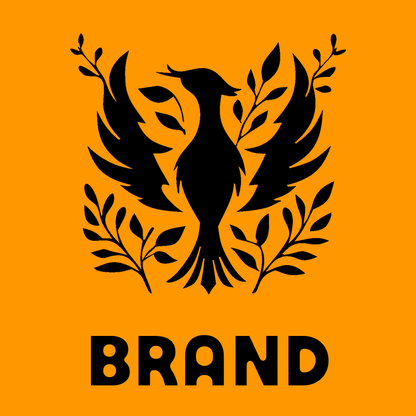 Phoenix Leafy Branch Badge preview