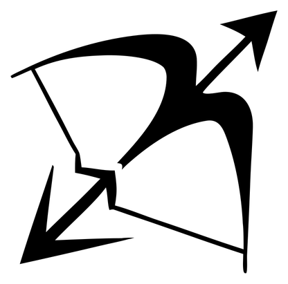 Pictogram Archer Sagittarius Icon