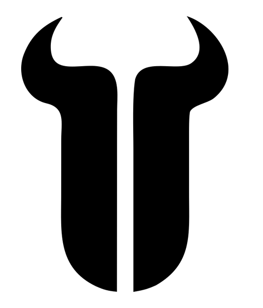 Pictogram Bull Horns Badge