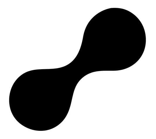 Pictogram Double Blob Mark