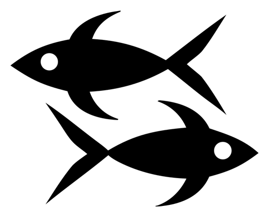 Pictogram Dual Fish Logo
