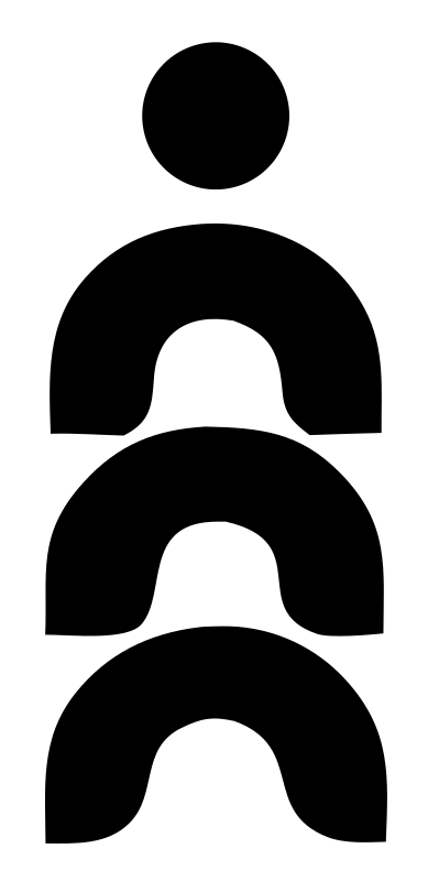 Pictogram Human Figure Emblem
