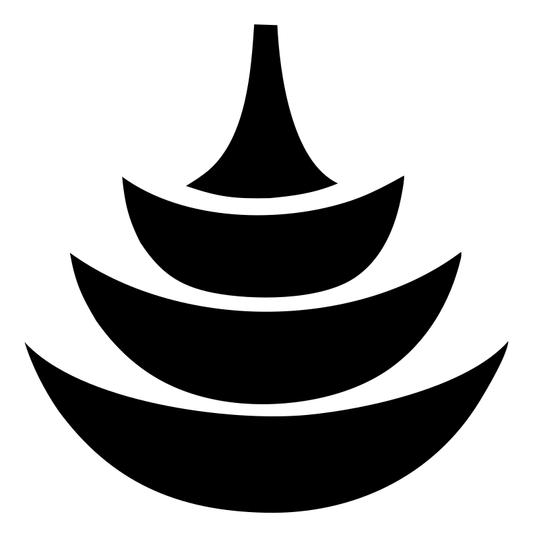 Pictogram Pagoda Stack Logo