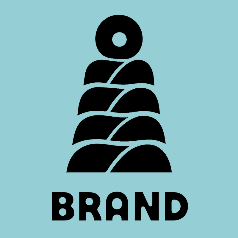 Pictogram Stacked Stones Tower Logo preview