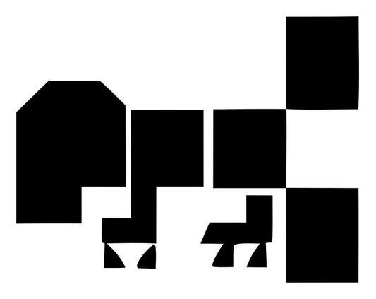 Pixel Gecko Walking Icon