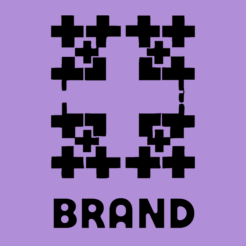 Pixel Grid Plus Crest preview
