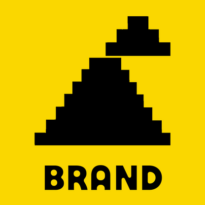 Pixel Mountain Cloud Badge preview