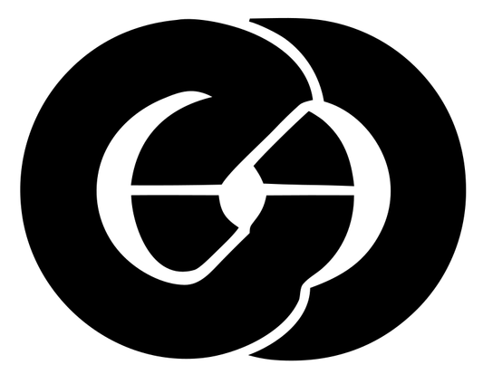 Pretzel Overlap Circle Emblem