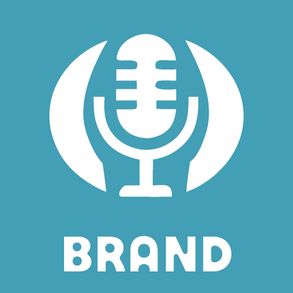 Retro Microphone Broadcast Emblem preview
