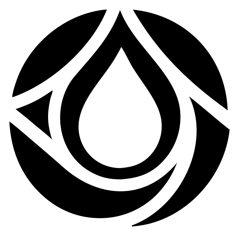 Rotating Arrow Drop Emblem