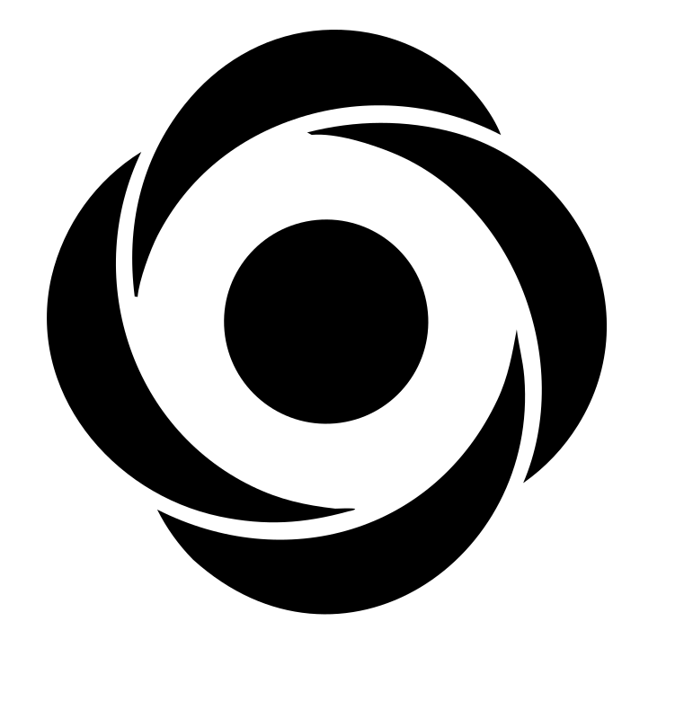 Rotating Vortex Eclipse Logo