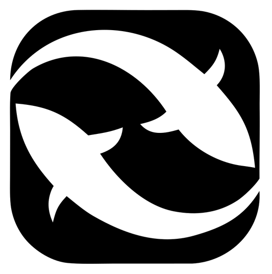 Rounded Square Fish Icon