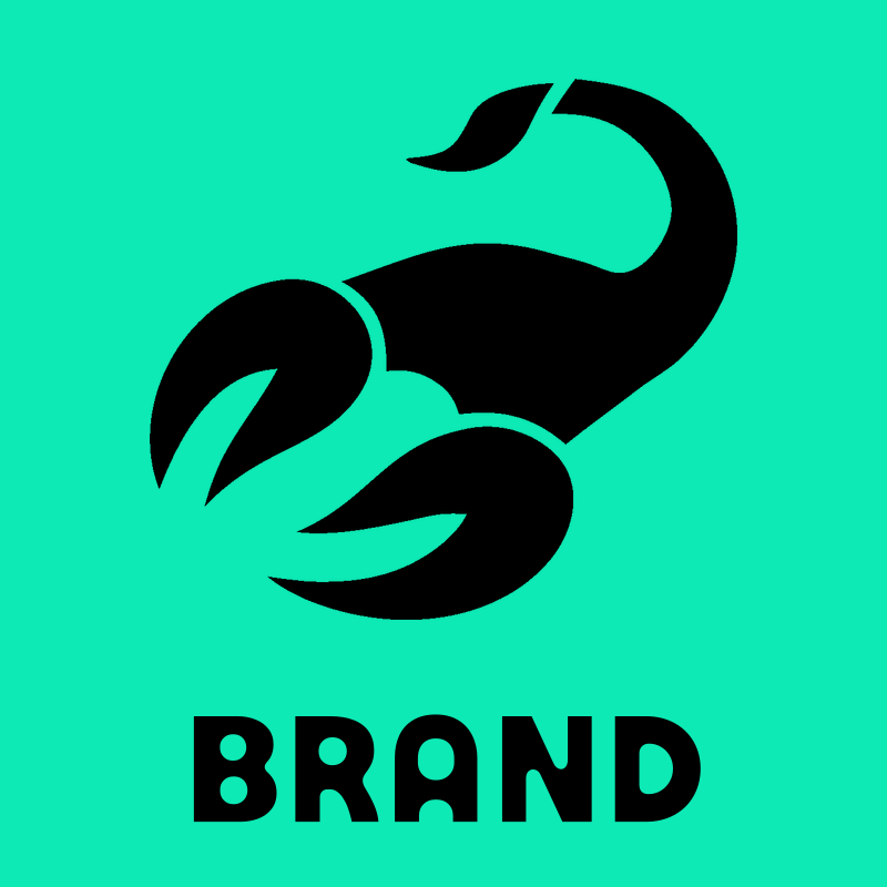 Scorpion Claw Tail Logo preview