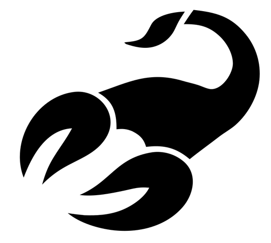 Scorpion Claw Tail Logo