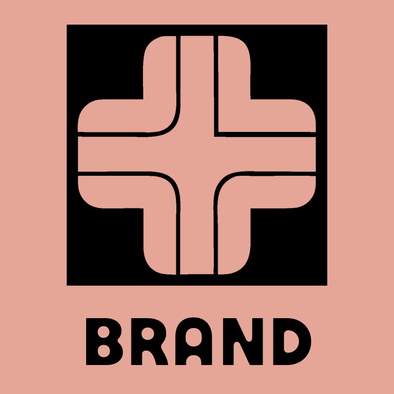 Segmented Bold Cross Logo preview