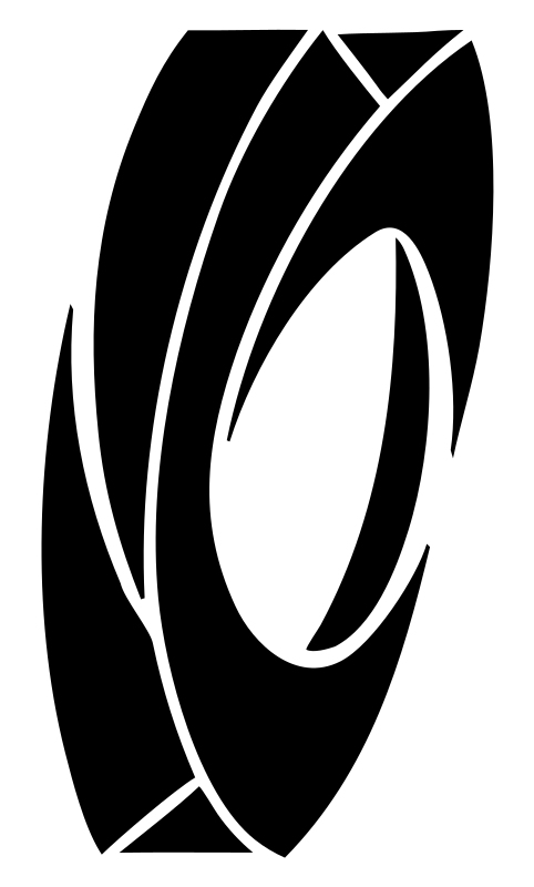 Segmented Hockey Puck Mark