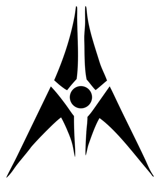Sharp Spike Compass Mark