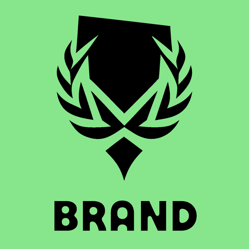 Shield Laurel Wreath Crest preview