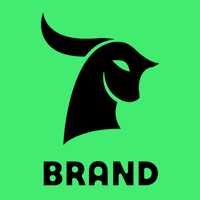 Side Profile Bull Head Logo preview