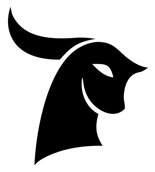 Side Profile Bull Head Logo