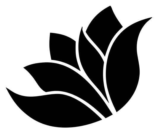 Silhouette Lotus Petal Mark