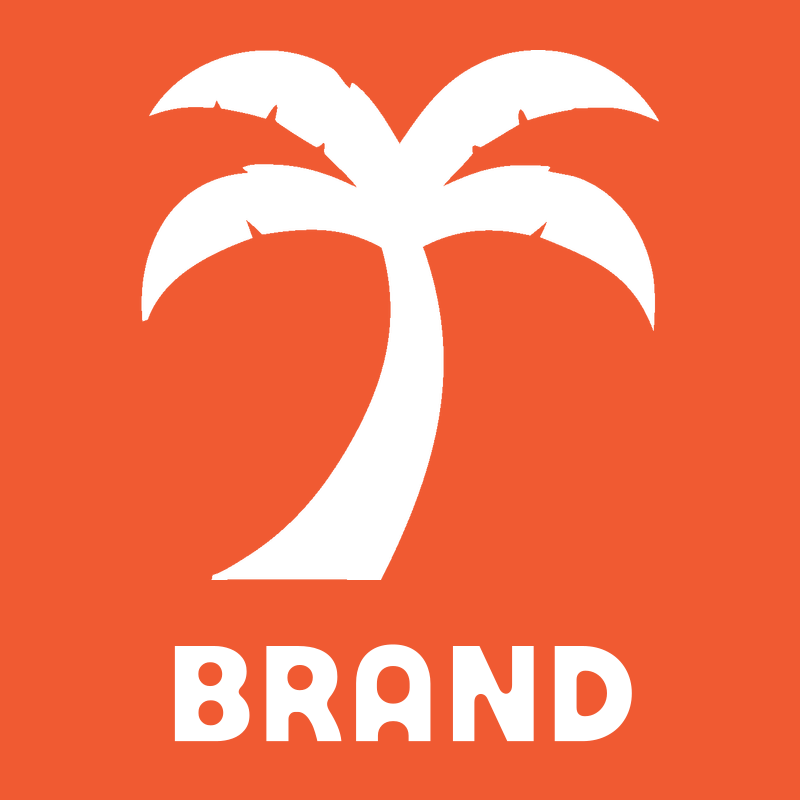 Silhouette Palm Tree Badge preview
