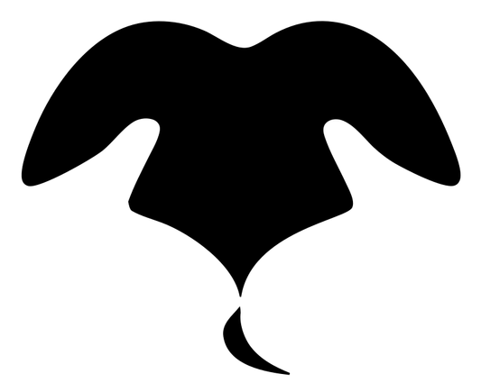 Silhouette Ram Head Emblem
