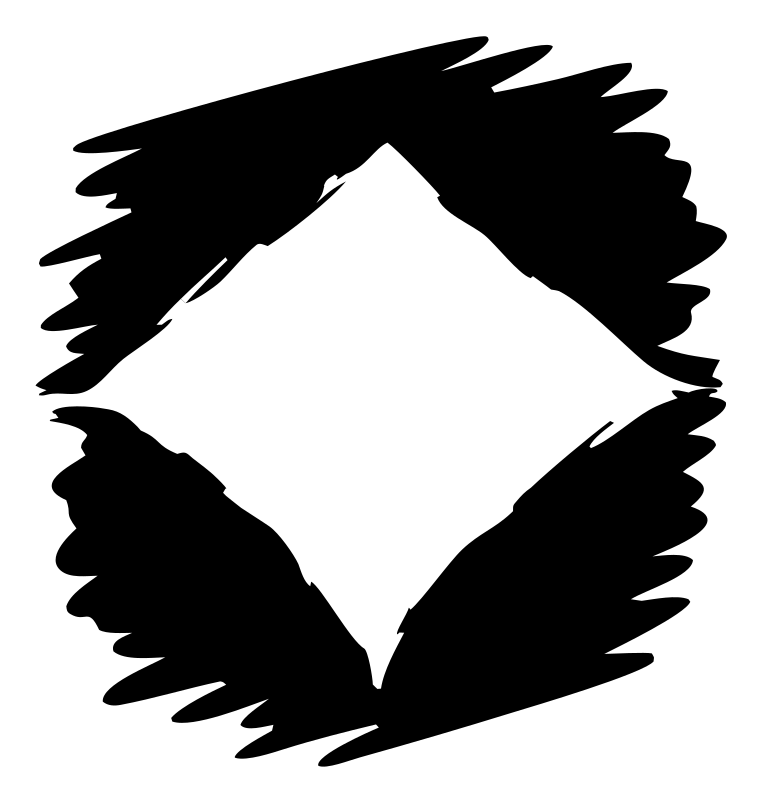 Sketchy Diamond Burst Emblem