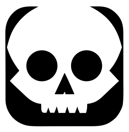 Skull App Icon Badge