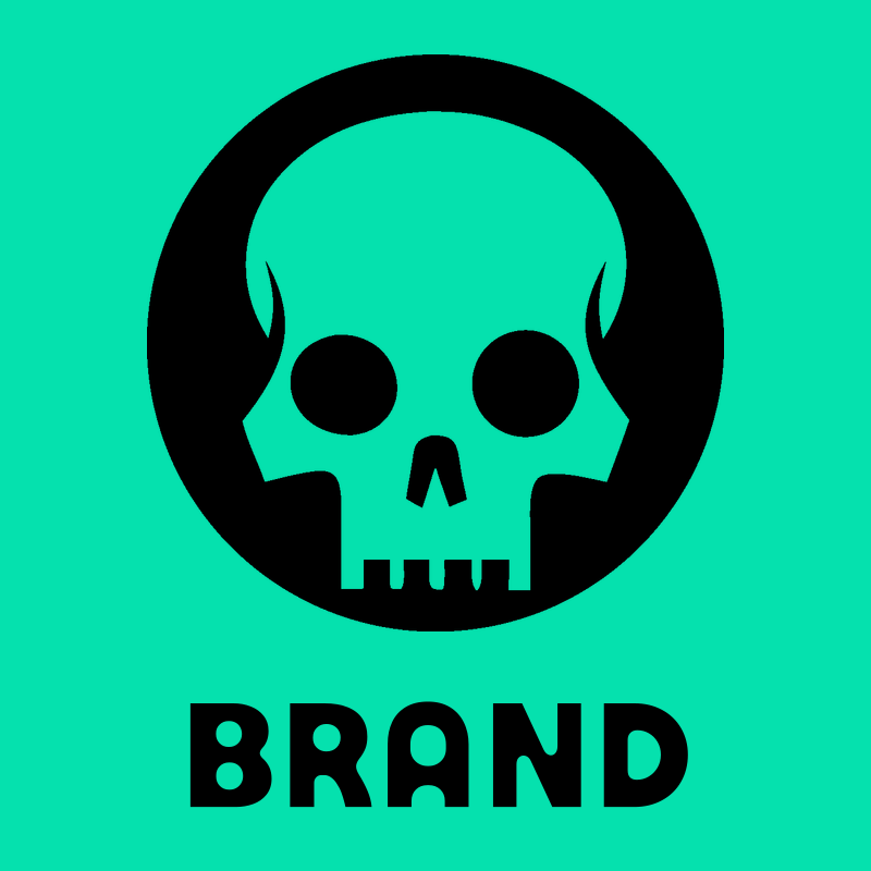 Skull Circle Badge preview