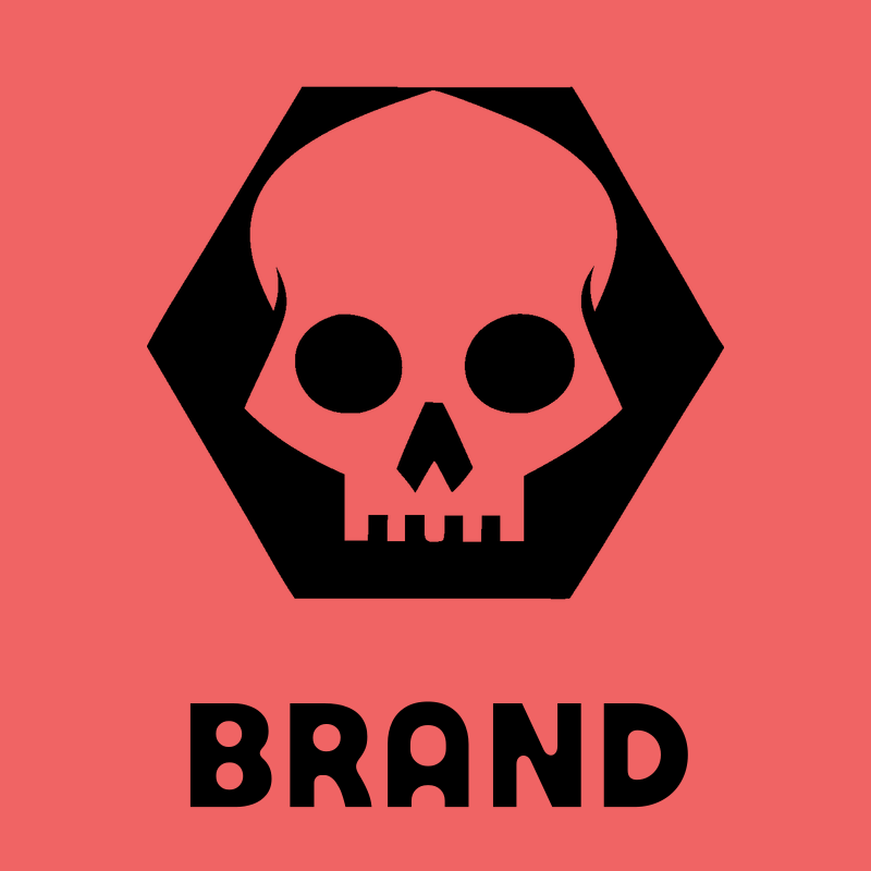 Skull Hexagon Badge preview