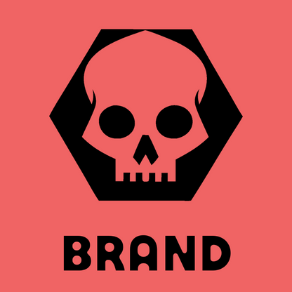 Skull Hexagon Badge preview