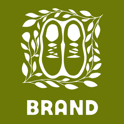 Sneaker Leaf Wreath Badge preview