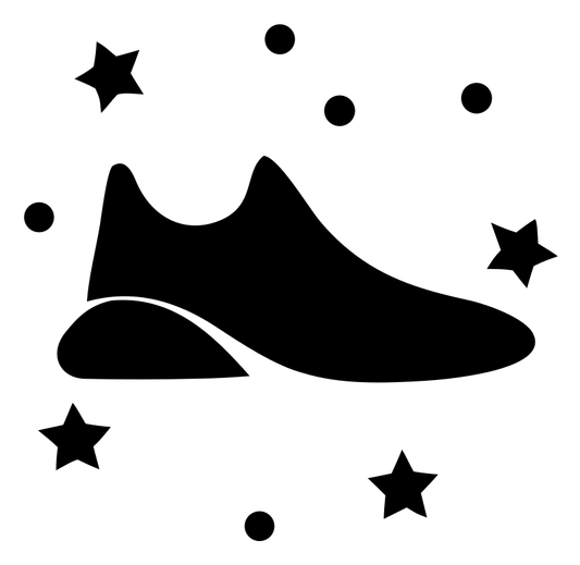Sneaker Stars Scatter Badge