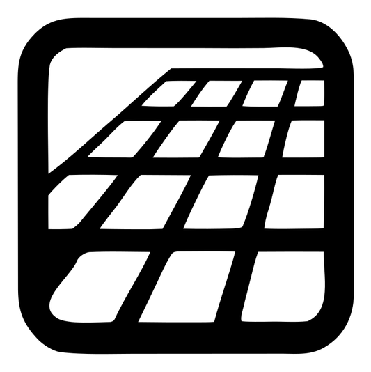 Solar Panel Grid Icon