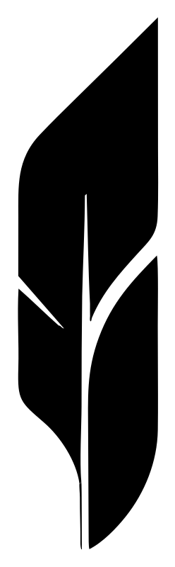 Solid Feather Quill Crest