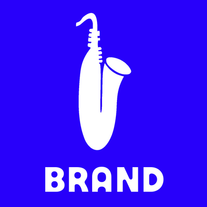 Solid Saxophone Flat Logo preview