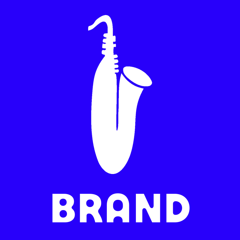 Solid Saxophone Flat Logo preview