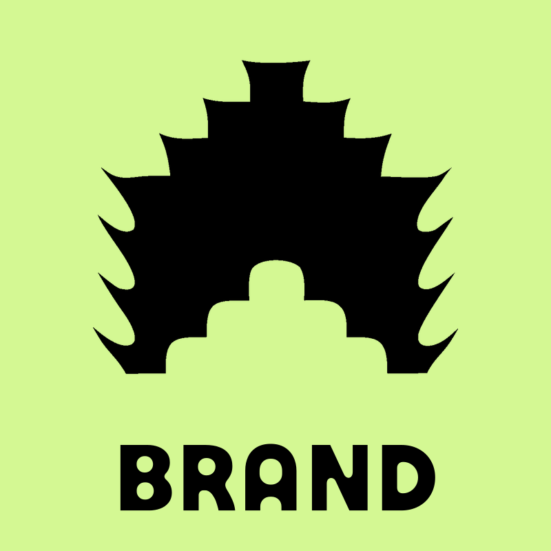 Spiked Crown Silhouette Badge preview