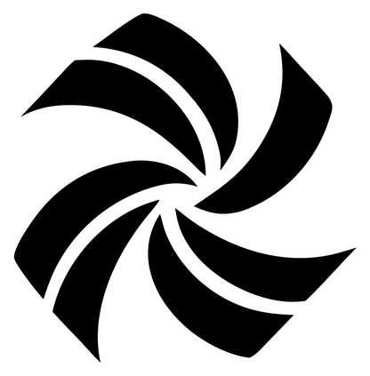 Spiral Pinwheel Swirl Mark