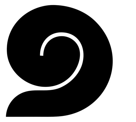 Spiral Snail Shell Yoga Mark