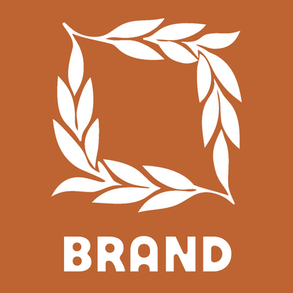 Square Laurel Frame Badge preview